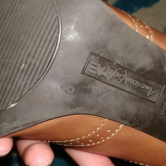 Gently used brown American Eagle clog boots - Picture 2 of 5